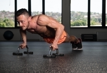 Push up bars banner
