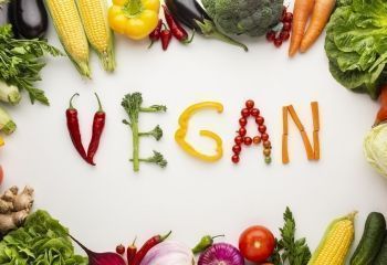 Veganskt proteinpulver banner