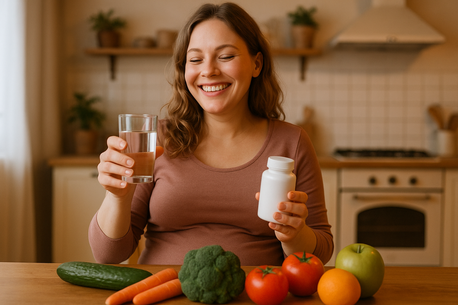 Multivitamin gravid ammande