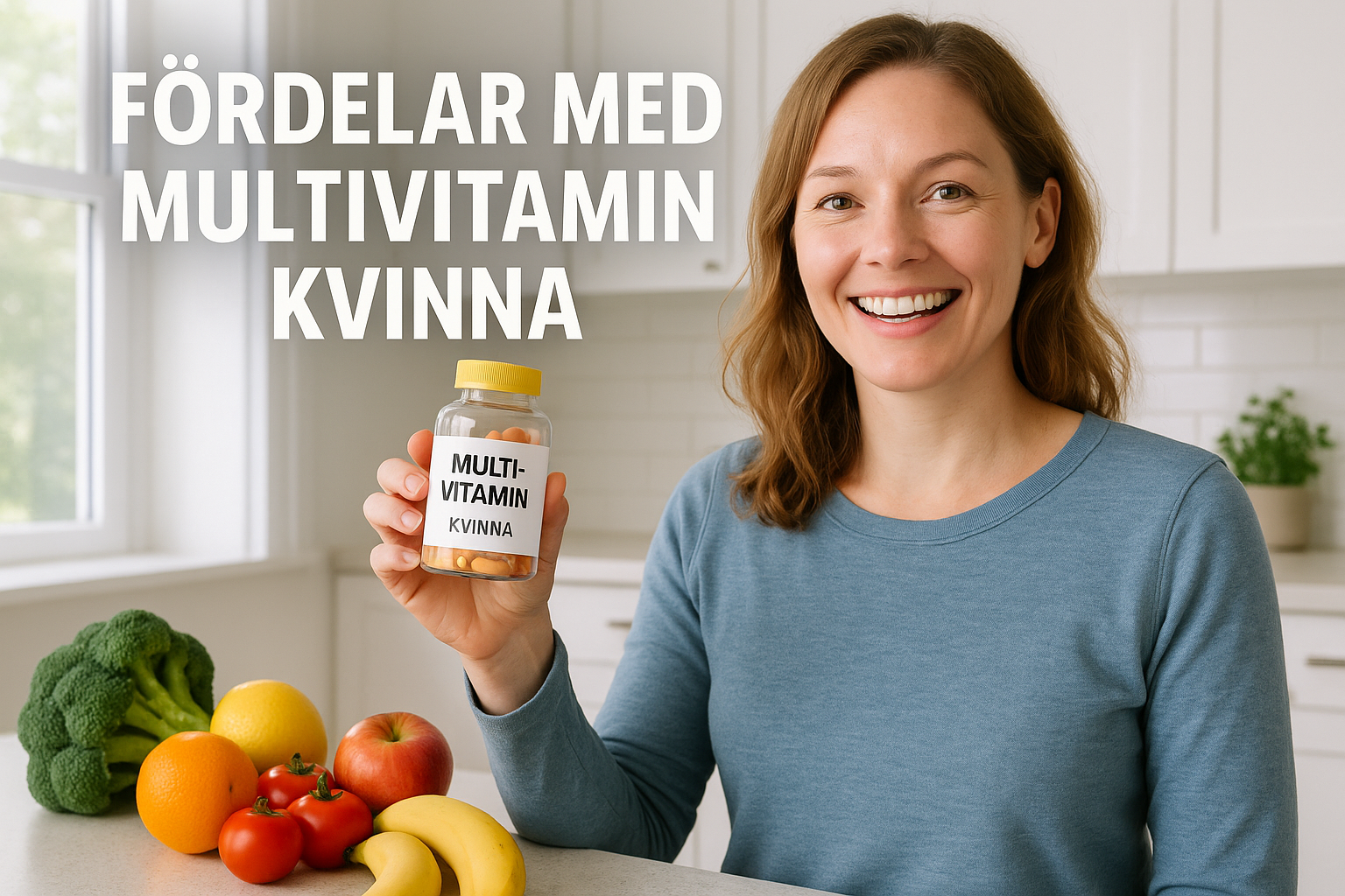 Multivitamin Kvinna