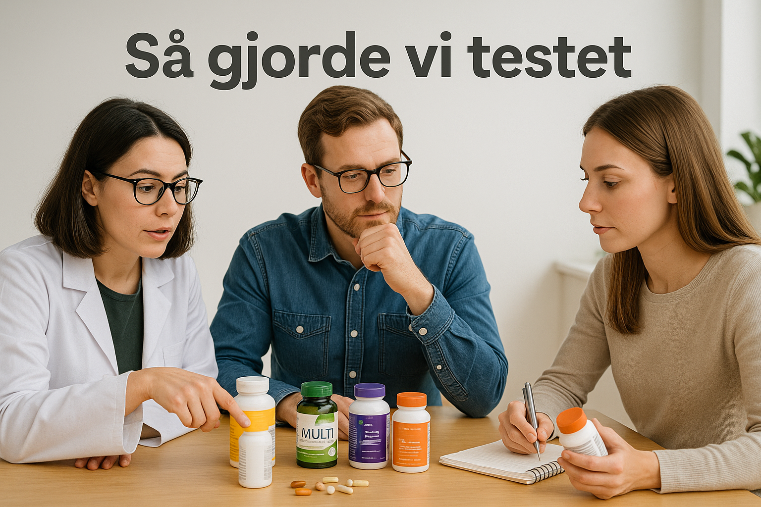 Multivitamin Kvinna