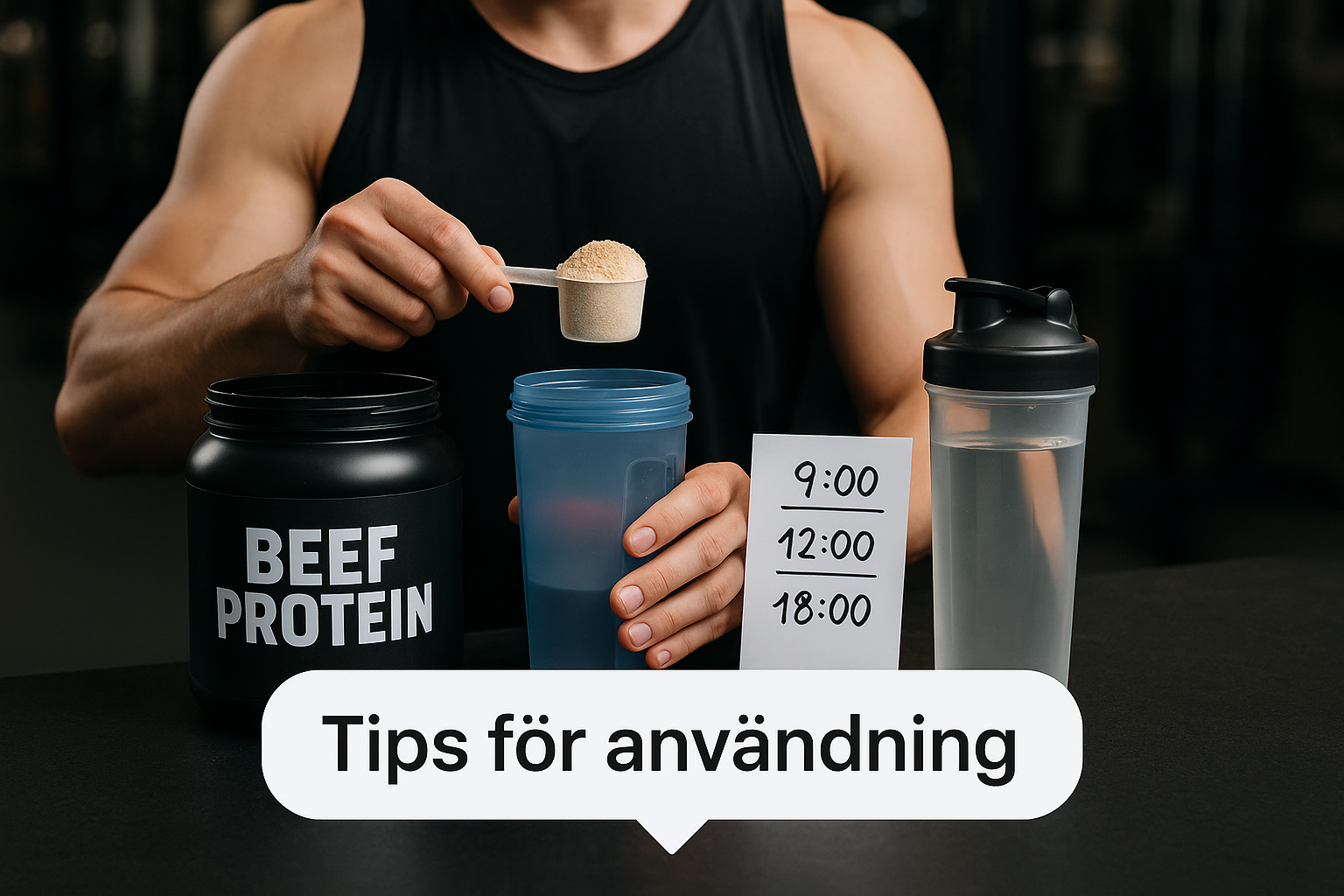 Biffproteinpulver