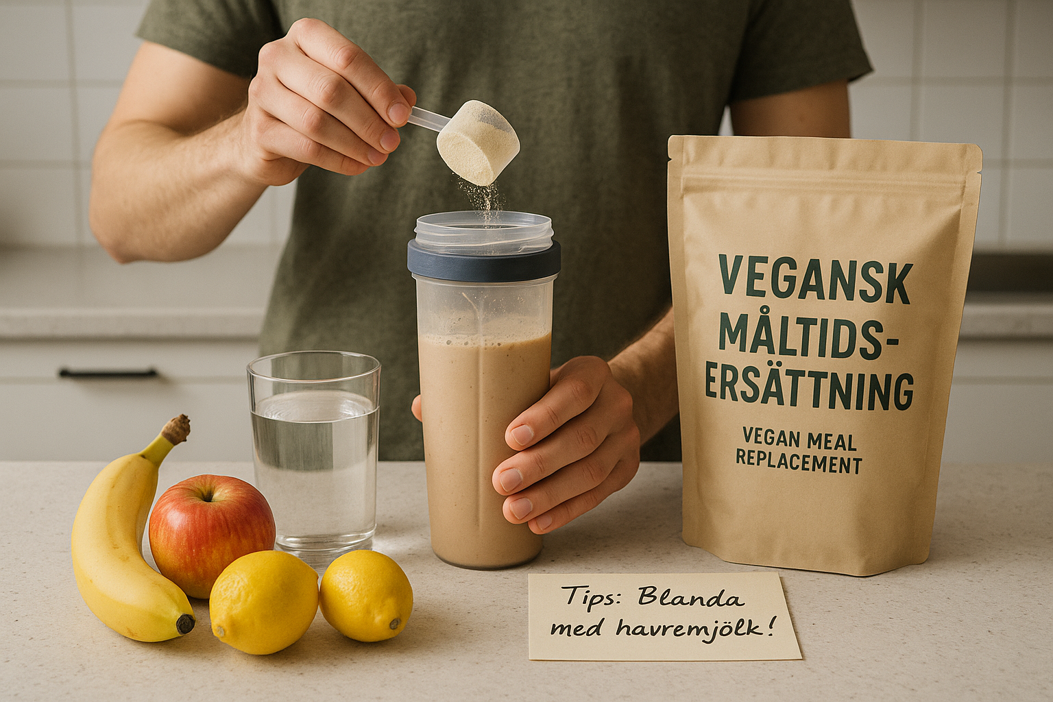 Vegansk måltidsersättning