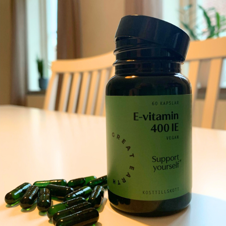 Great Earth E Vitamin 60 kapslar Produktbild 05