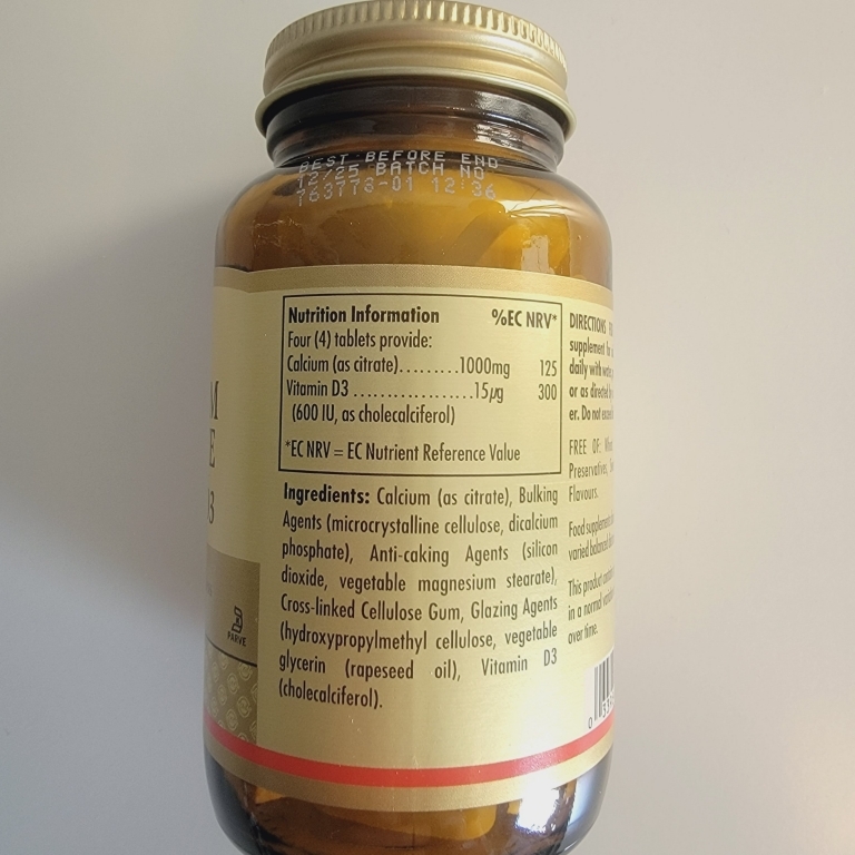 Solgar kalcium bild 3