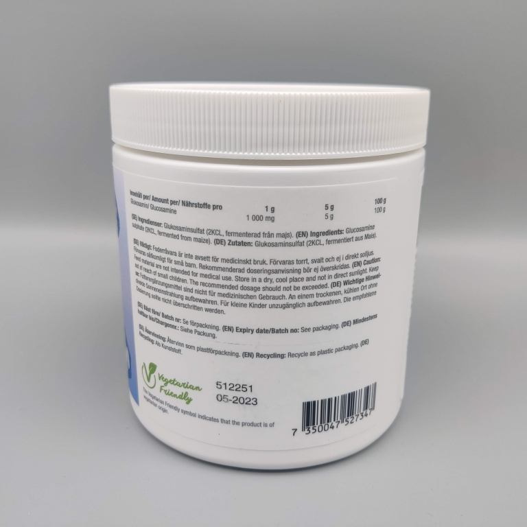 healthwell glucosamine pulver 3
