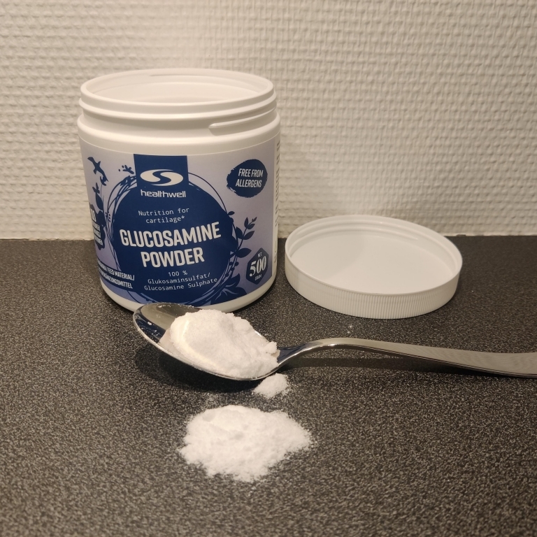 healthwell glucosamine pulver 5