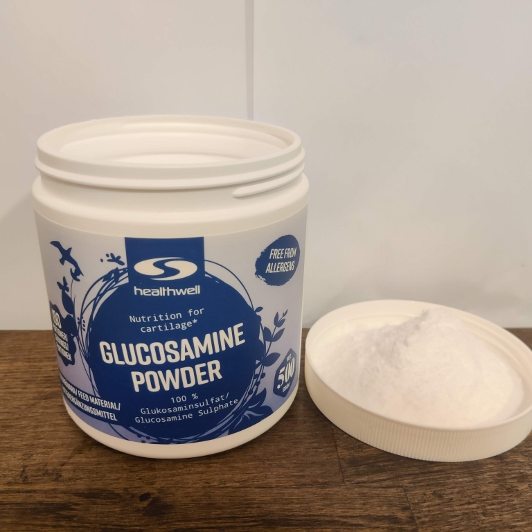 healthwell glucosamine pulver 6