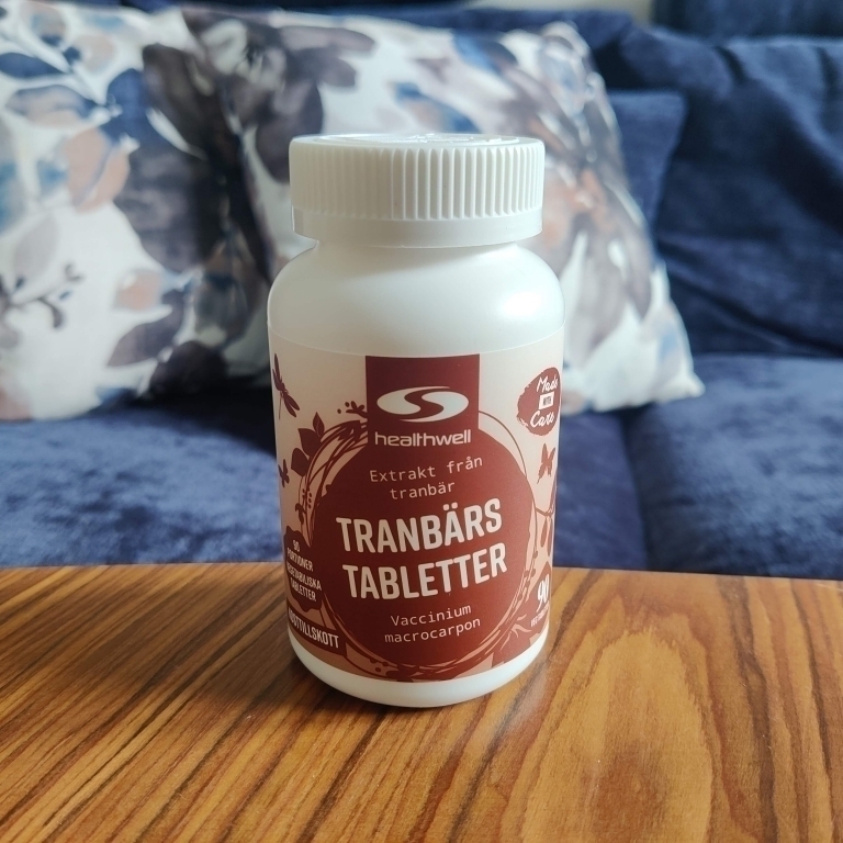 healthwell tranbarstabletter 1