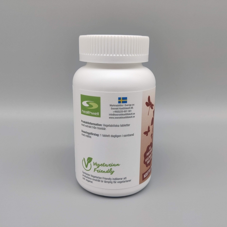healthwell tranbarstabletter 5