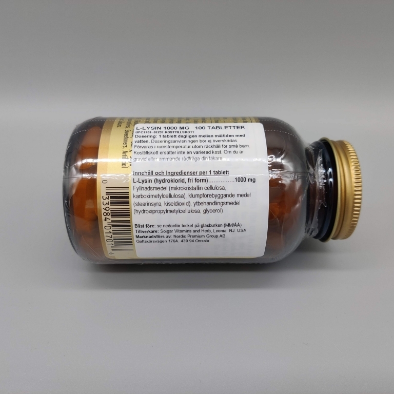 solgar l lysine 5