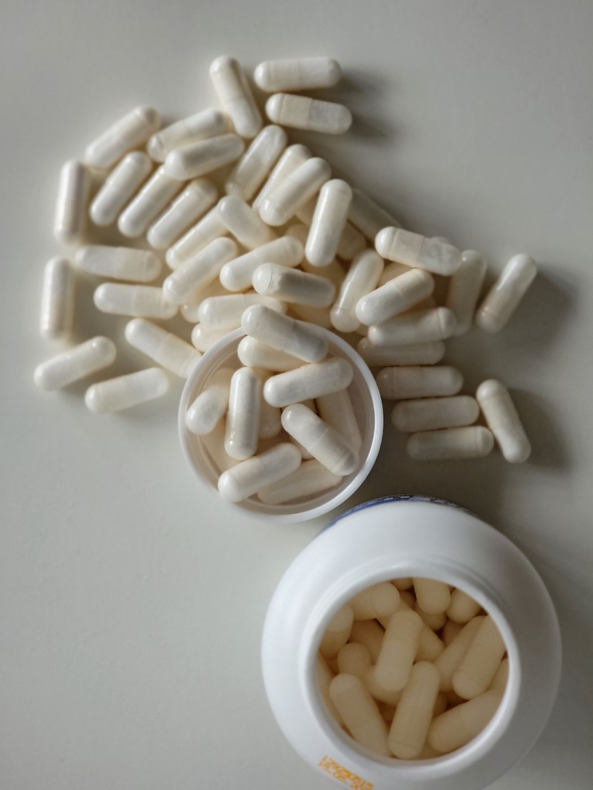 Diet Inositol kapslar ovanifrån under vårt praktiska test