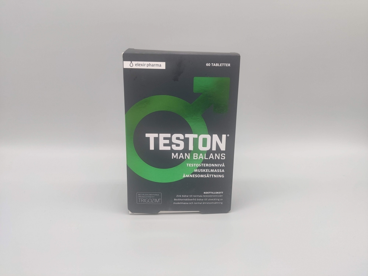 Teston Man Balans produktbild mot neutral bakgrund tagen av oss