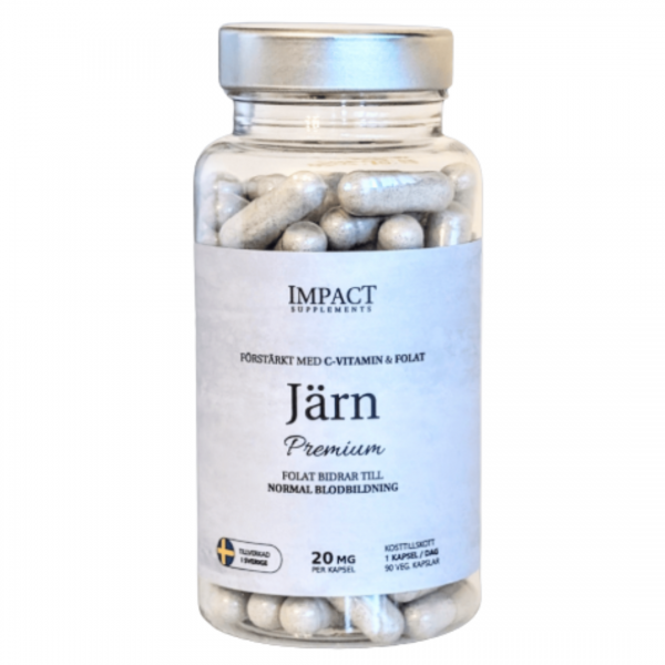 Impact Supplements Järn Premium