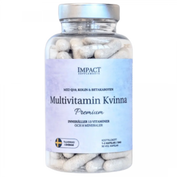Impact Supplements Multivitamin Kvinna