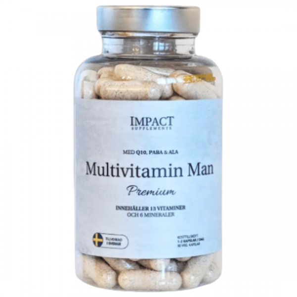 Impact Supplements Multivitamin Man