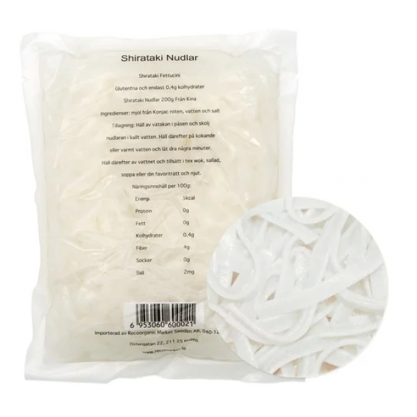 Rawfoodshop Shirataki Fettucini