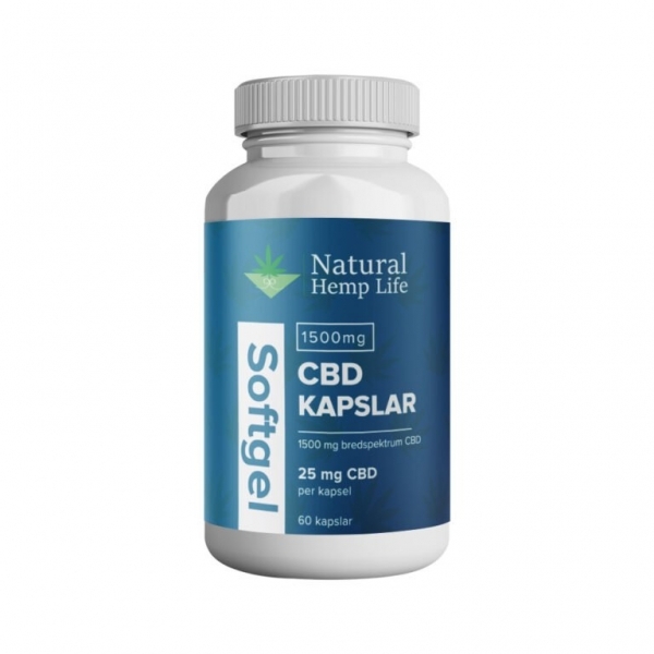 Natural Hemp Life CBD Kapslar 1500 mg