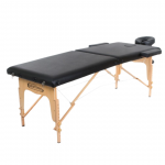 Baerbar massagebaenk i trae RESTPRO Classic 2