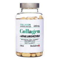 BioSalma Collagen + Hyaluronsyra 120 tabletter