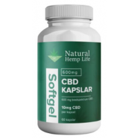 natural hemp life CBD Kapslar 600mg 60st