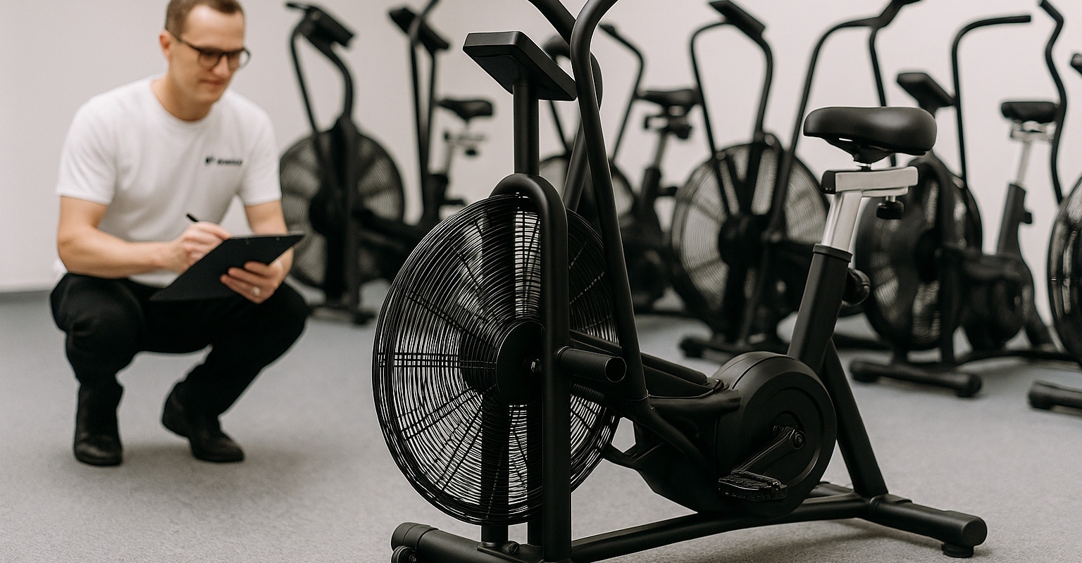 bild från testet av Airbike