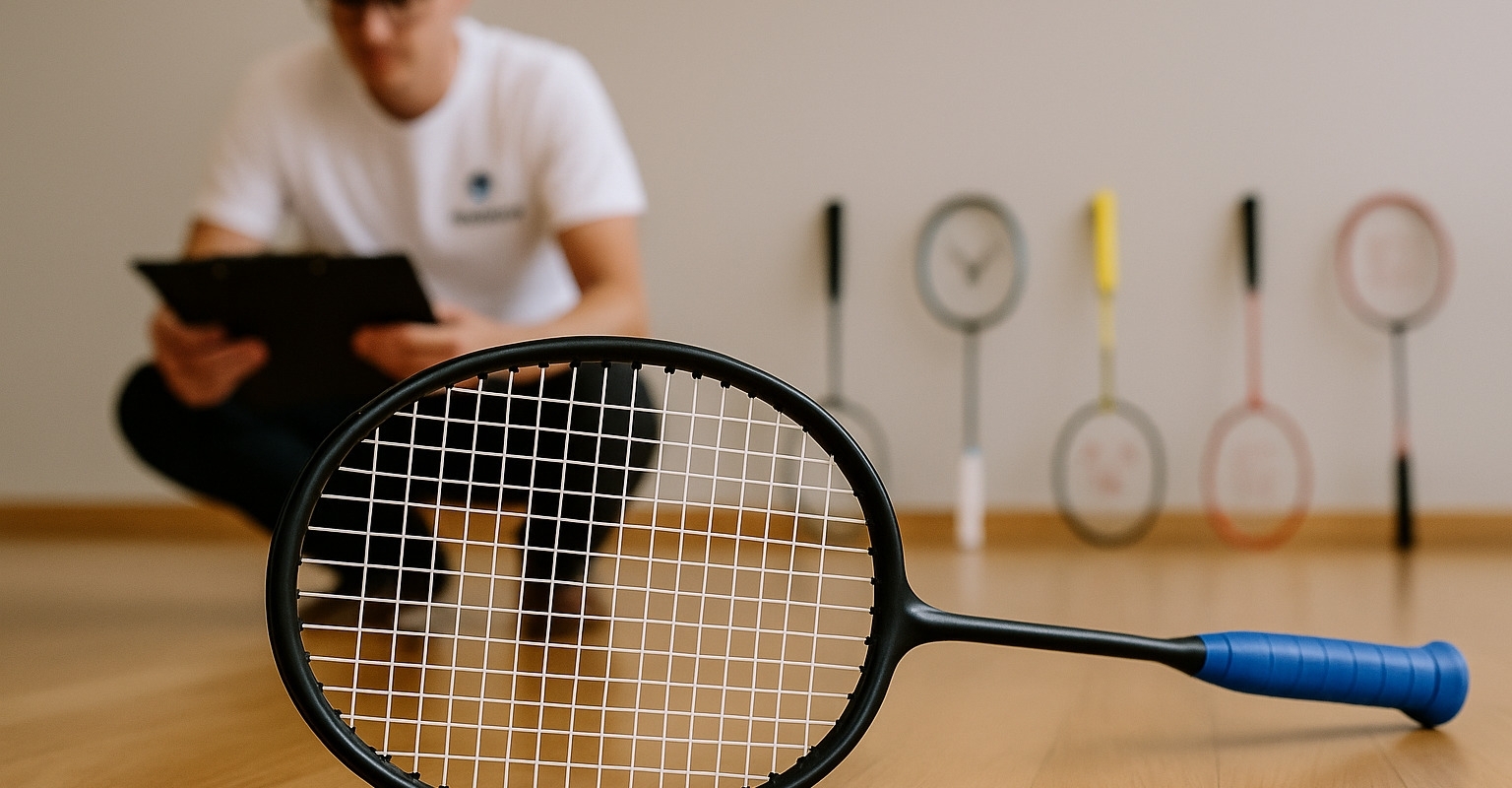 bild från testet av Badmintonracket