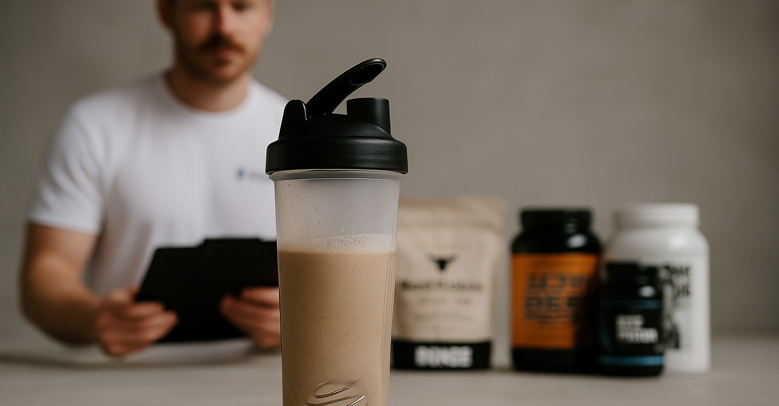 bild från testet av Biffproteinpulver
