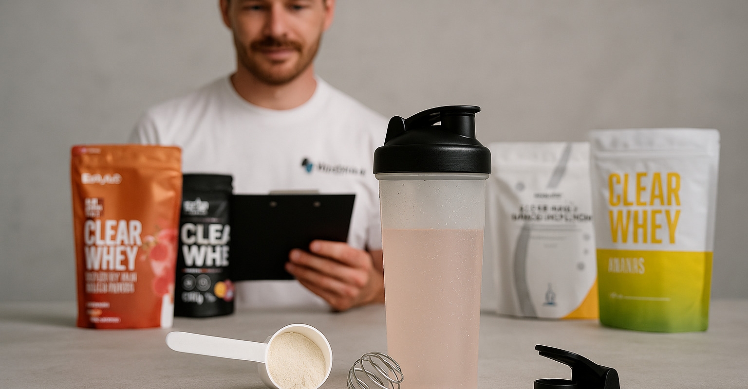 bild från testet av Clear Whey