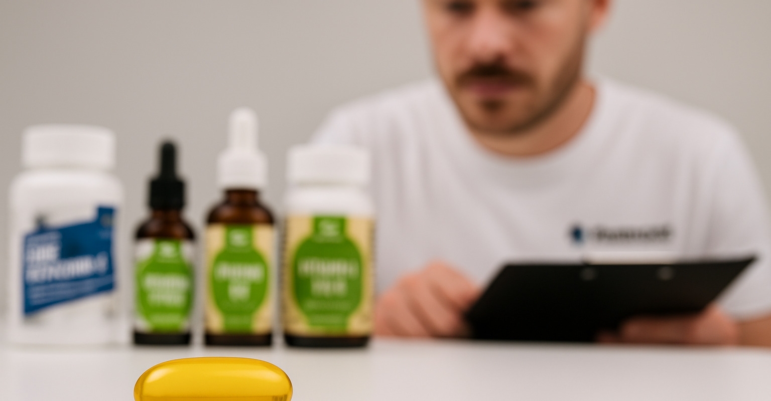 bild från testet av E-Vitamin
