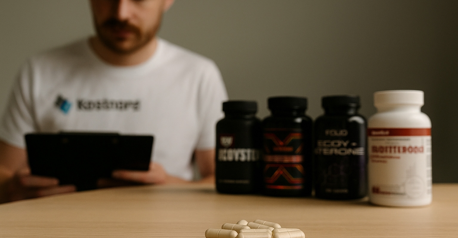 bild från testet av Ecdysterone