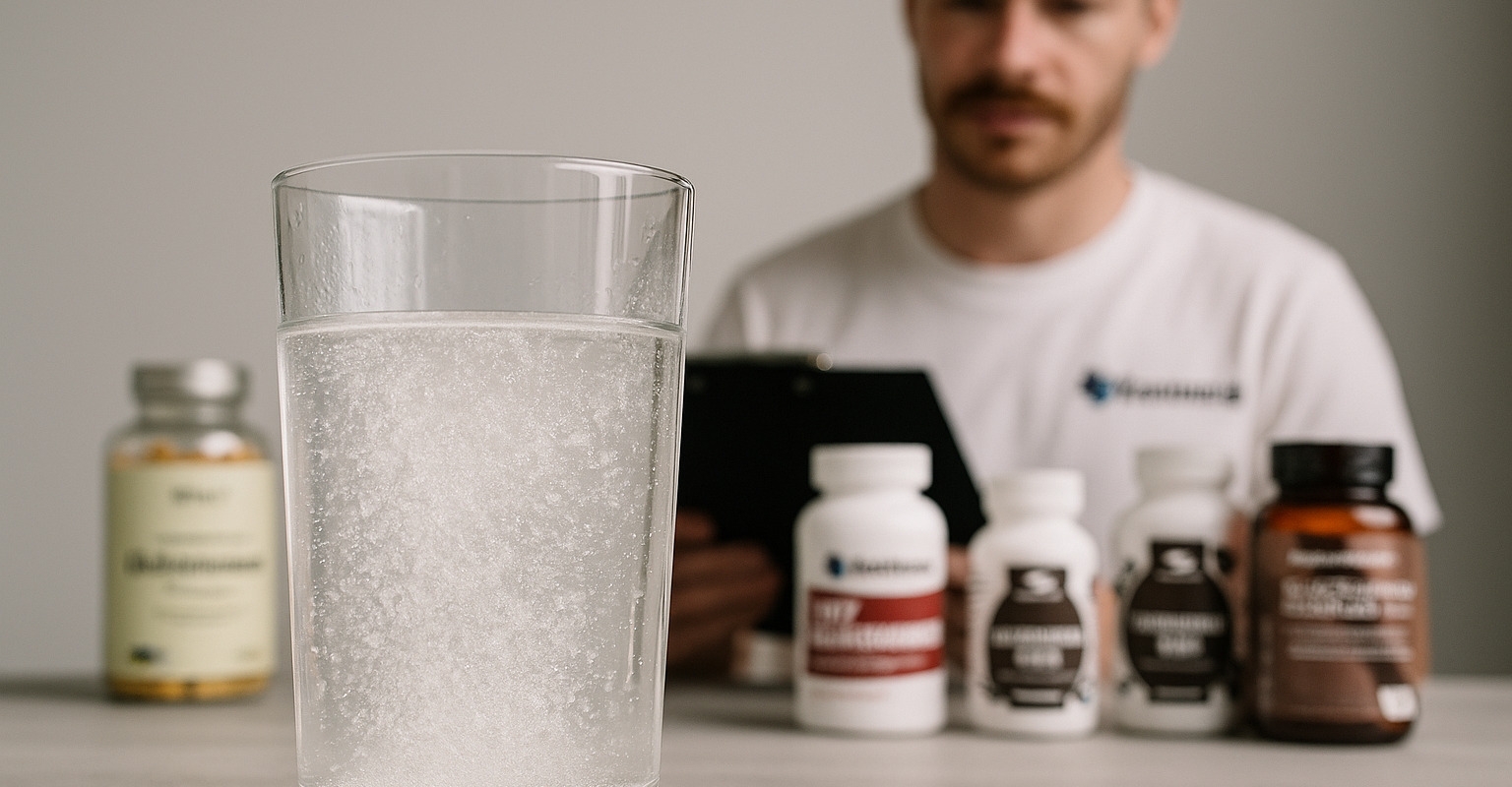 bild från testet av Glukomannan