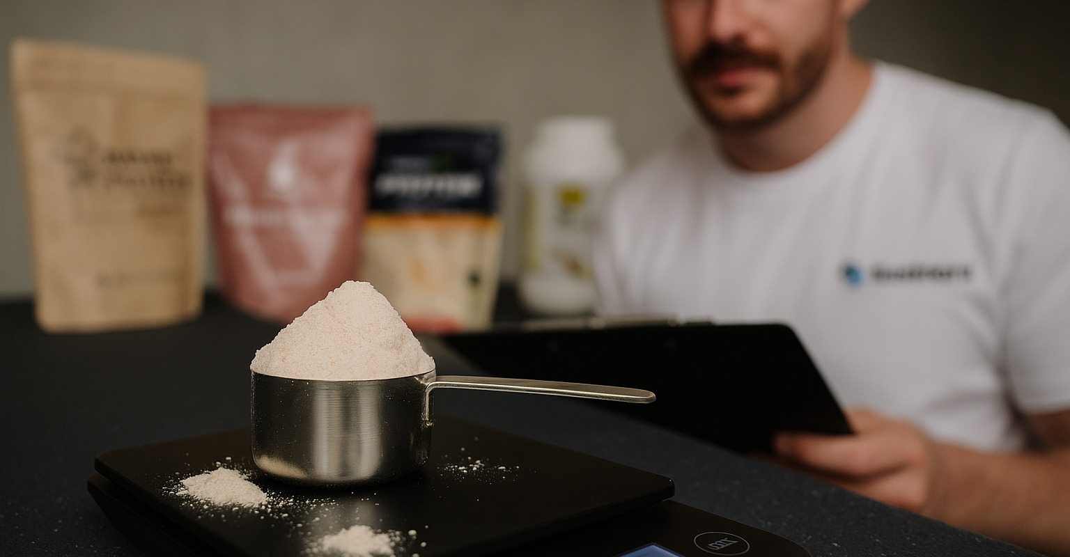bild från testet av Havreprotein