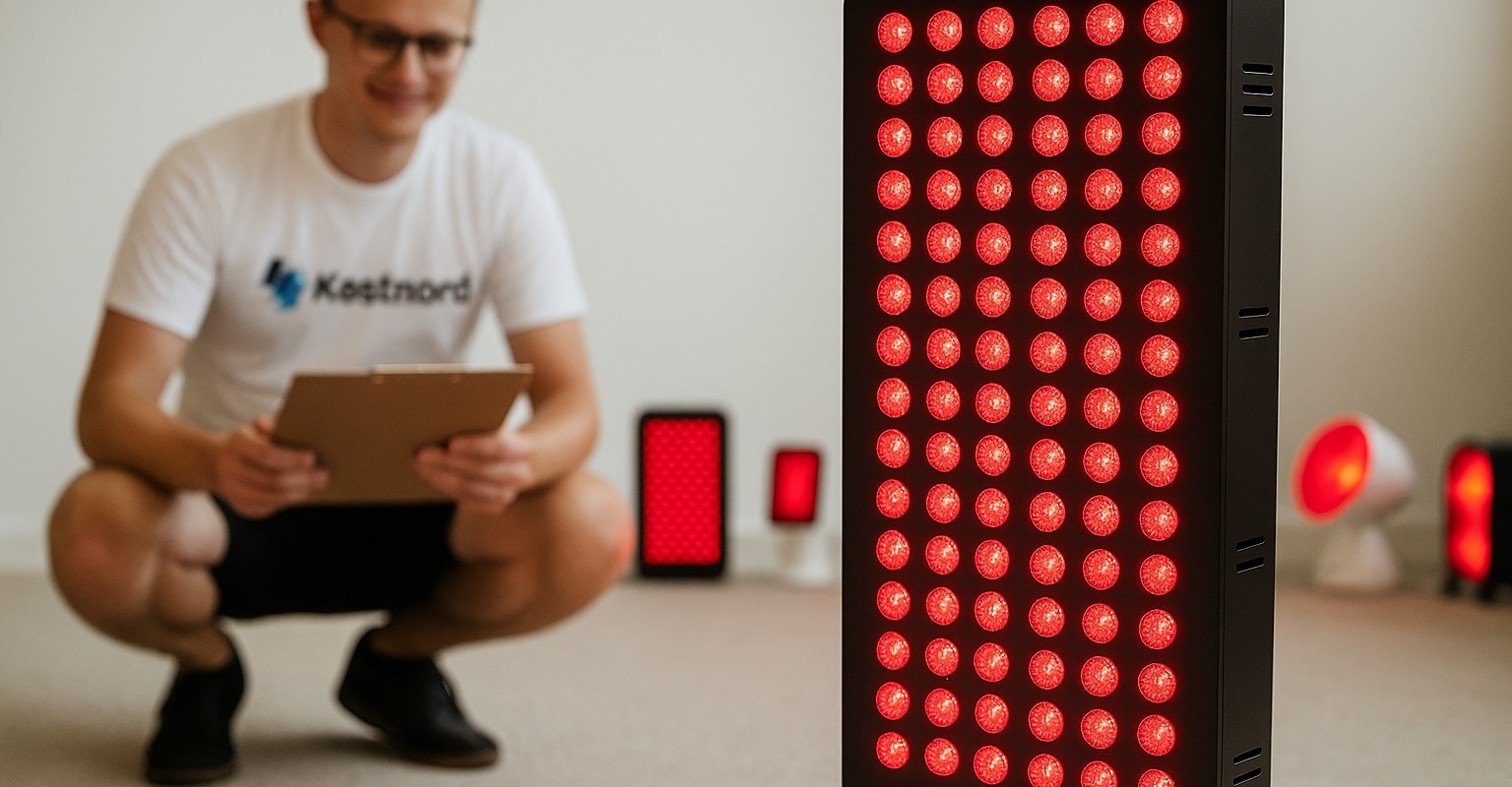 bild från testet av IR-lampa