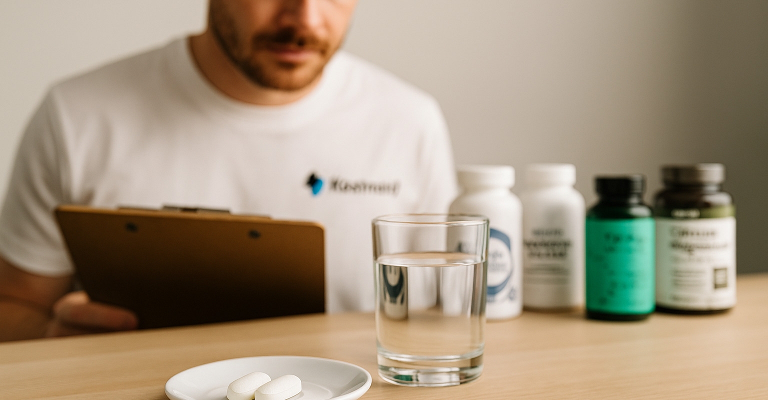bild från testet av Kalcium-Magnesium