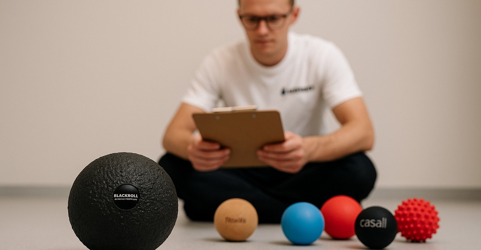 bild från testet av Massageboll