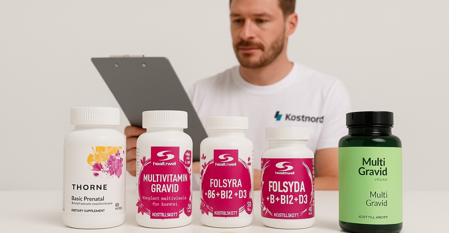 bild från testet av Multivitamin gravid ammande