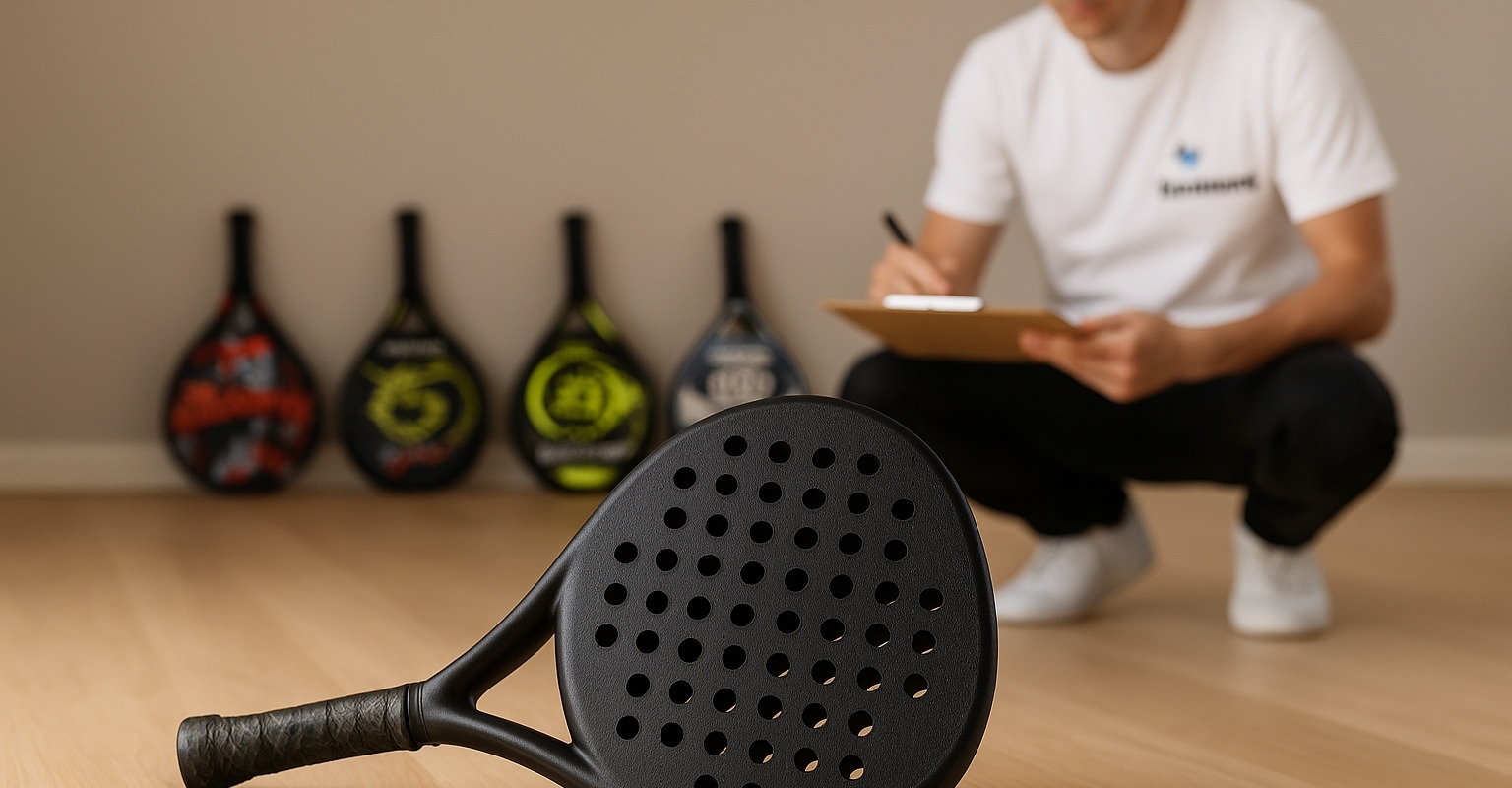 bild från testet av Padelracket