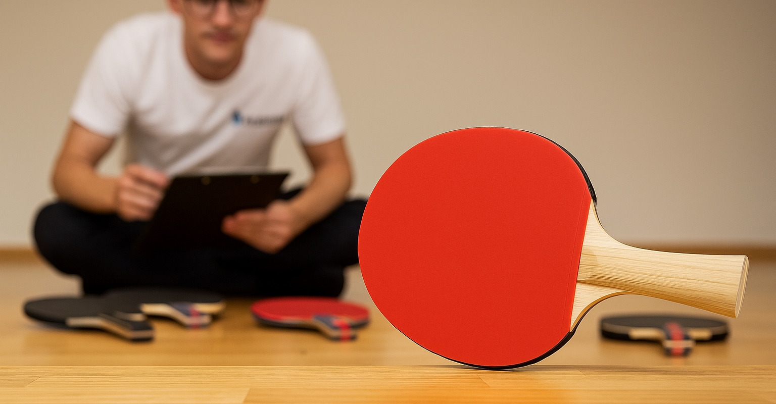 bild från testet av Pingisracket