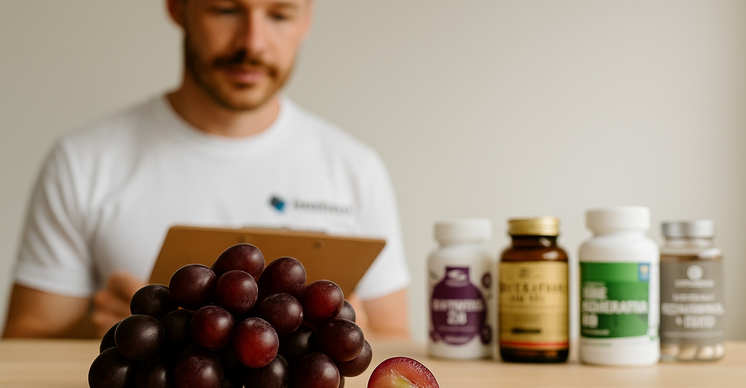 bild från testet av Resveratrol