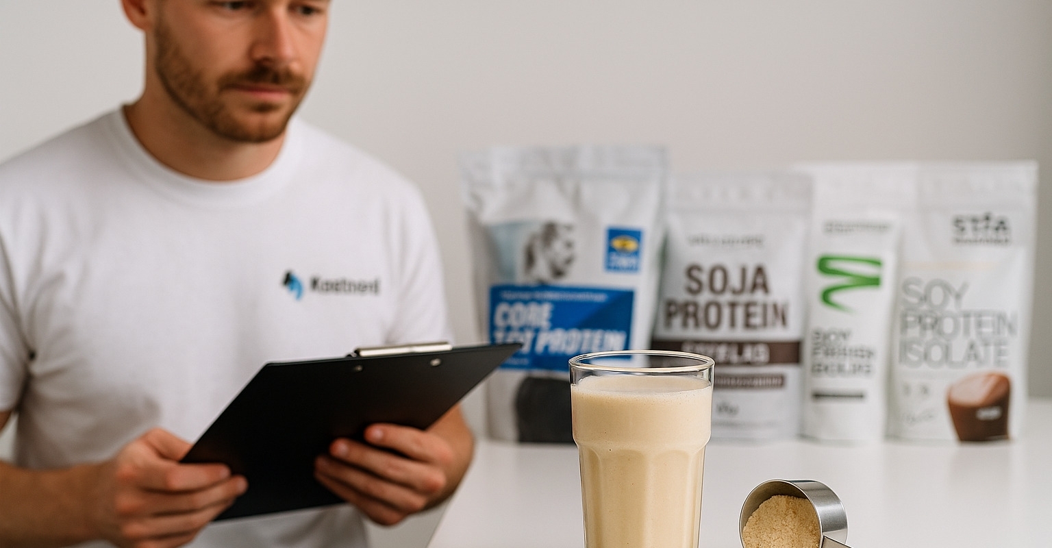 bild från testet av Sojaprotein