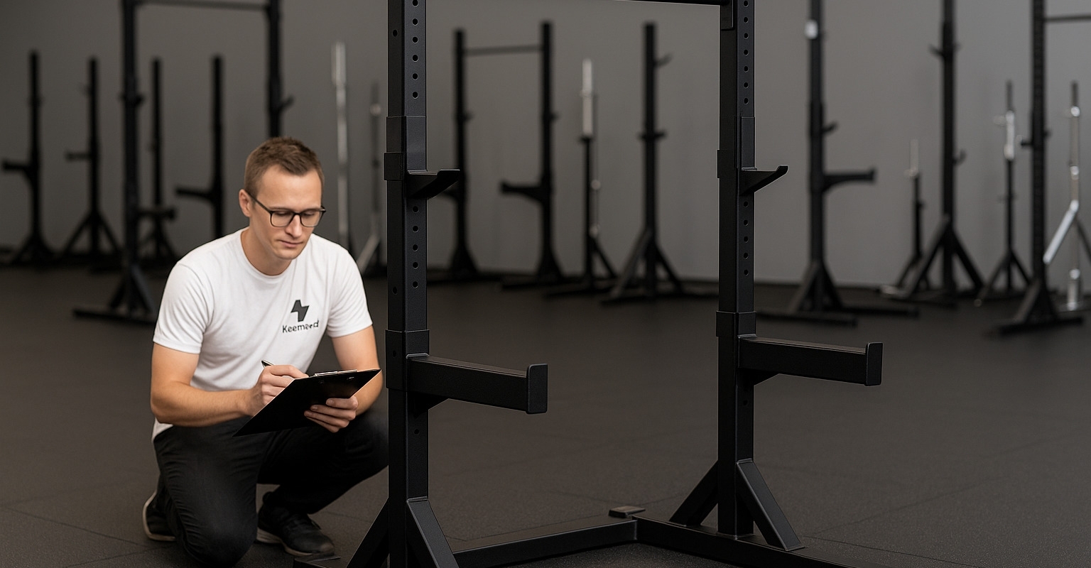 bild från testet av Squat rack