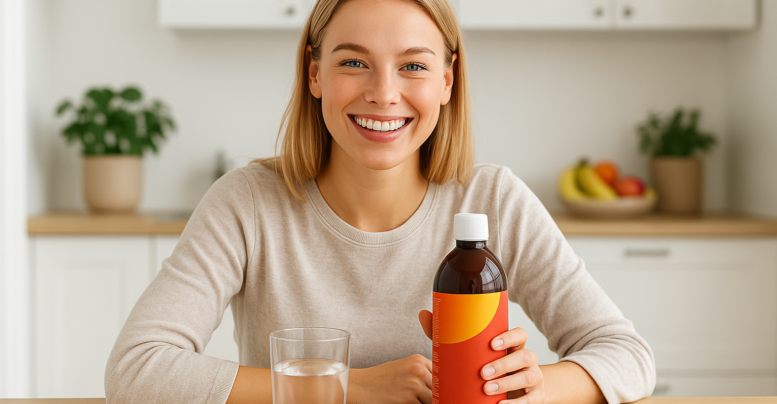 bild från testet av Flytande multivitamin