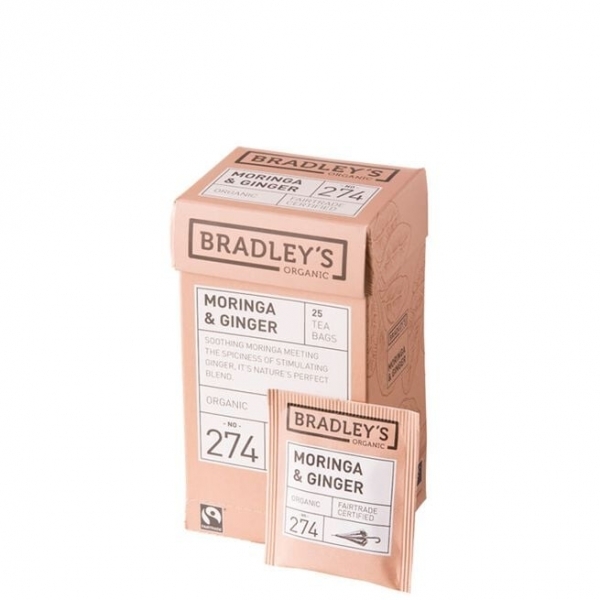 Bradley´s Te Moringa Ingefära