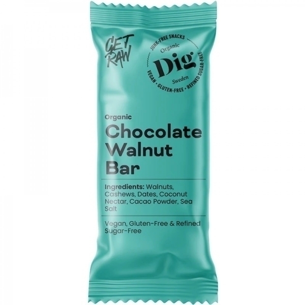 Dig Chocolate & Walnut Bar