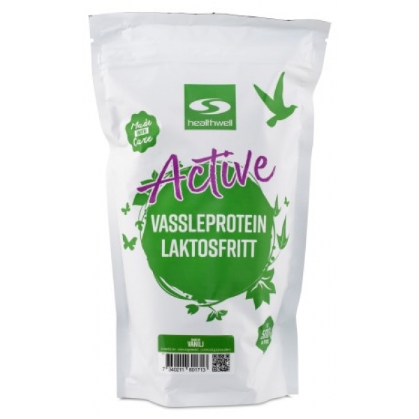 Healthwell Active Vassleprotein Laktosfri
