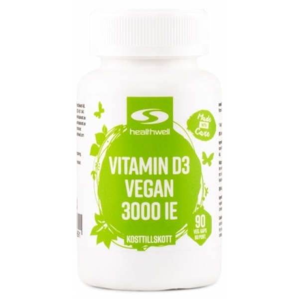 Healthwell Vitamin D3 Vegan
