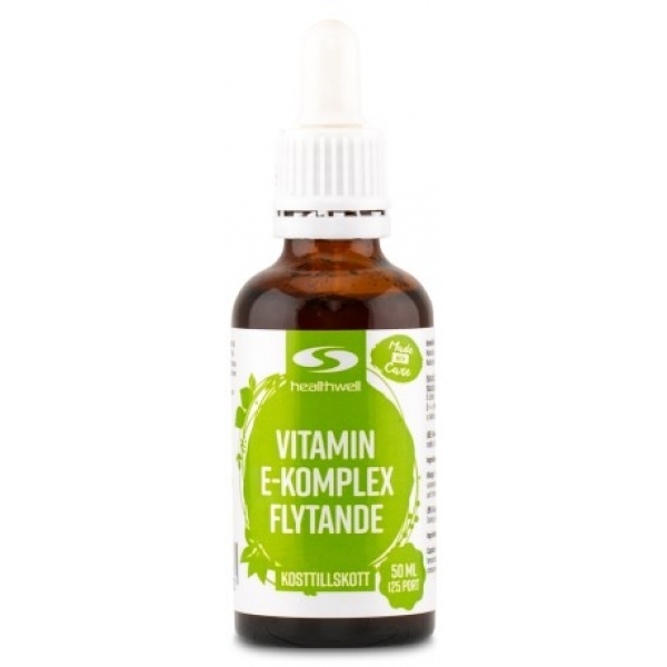 Healthwell Vitamin E Komplex Flytande