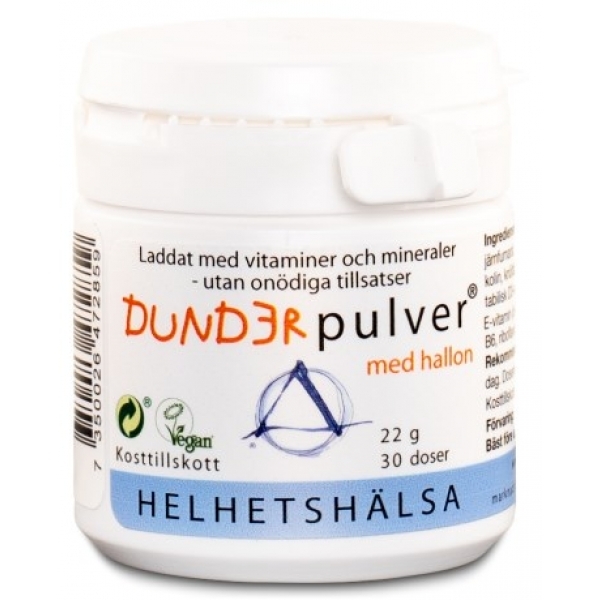 Helhetshälsa Dunderpulver Barnvitamin