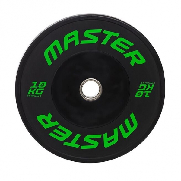 Master Fitness Training Bumper Plate, 10 Kg